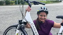 MTG-Moderatorin Shabnam Surita über Radfahren in Deutschland