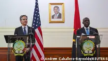 Visita a Angola do Secretário de Estado dos EUA, Antony Blinken