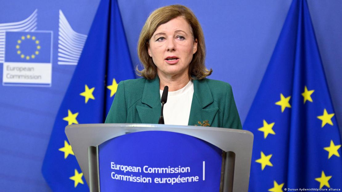 Η Βέα Γιούροβα, αντιπρόεδρος της Κομισιόν στην περίοδο 2019-2024