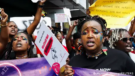 Kenia I Protest für ein Ende der Femizide in Nairobi