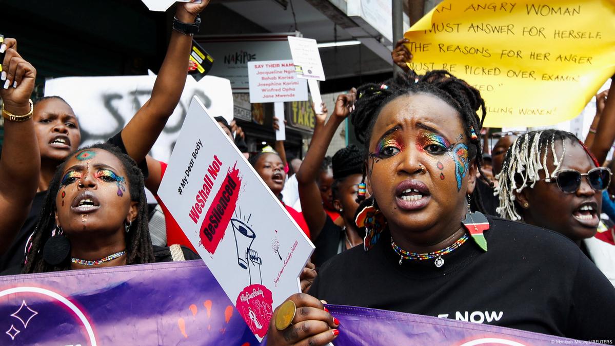 Kenia I Protest für ein Ende der Femizide in Nairobi