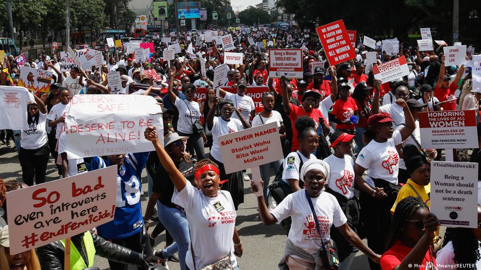 Kenyan women march against femicide – DW – 01/27/2024 - Vimarsana News