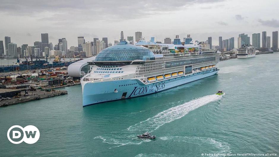 El crucero más grande del mundo zarpa desde Miami – DW – 28/01/2024