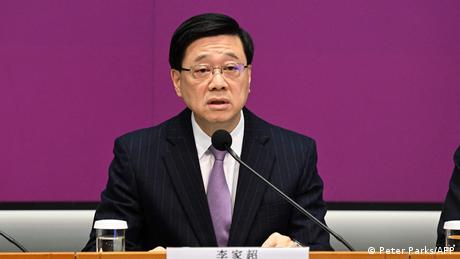 Der Regierungschef der chinesischen Sonderverwaltungszone John Lee möchte für Hongkong eine eigene Version des Sicherheitsgesetzes schaffen.