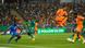 Ivory Coast try to score past Senegal goalkeeper Edouard Mendy Ivory Coast try to score past Senegal goalkeeper Edouard Mendy