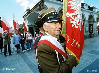 Tsofaffin sojojin Poland a birnin Warsaw