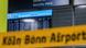 A display board at the Cologne Bonn Airport dominated by "canceled" and "diverted" statuses as security staff strike in major airports in Germany A display board at the Cologne Bonn Airport dominated by "canceled" and "diverted" statuses as security staff strike in major airports in Germany