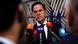Mark Rutte speaking to the media in January Mark Rutte speaking to the media in January