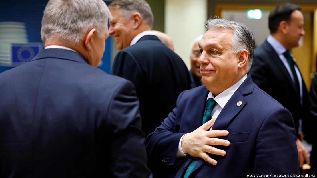 Ο Βίκτορ Όρμπαν σε σύνοδο κορυφής της ΕΕ