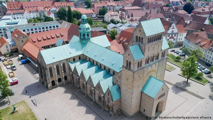 Hildesheimer Dom von oben, Deutschland