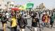 Protestas en contra de una tercera candidatura del actual presidente de Senegal, Macky Sall, en mayo de 2023. Protestas en contra de una tercera candidatura del actual presidente de Senegal, Macky Sall, en mayo de 2023.