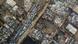 Foto aérea de carros e residências queimados Foto aérea de carros e residências queimados