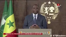 03.02.2024**Dakar
Senegals Präsident Macky Sall verkündet in einer Fernsehansprache die Verschiebung der für den 23. Februar 2024 geplanten Präsidentenwahl auf unbestimmte Zeit
