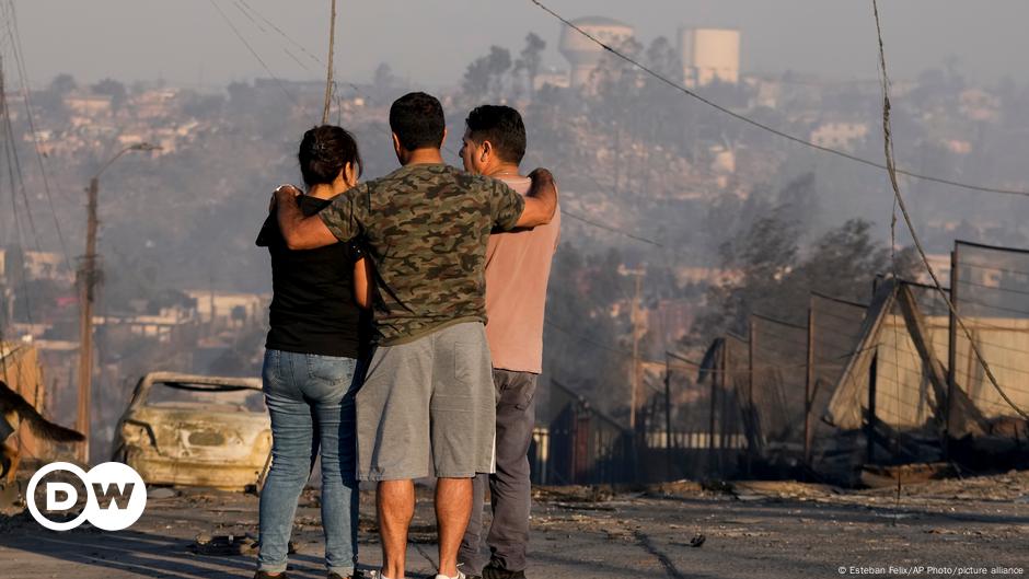 In central Chile, intense forest fires claim dozens of lives – DW – 02/04/2024