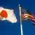 Прапори Японії та США