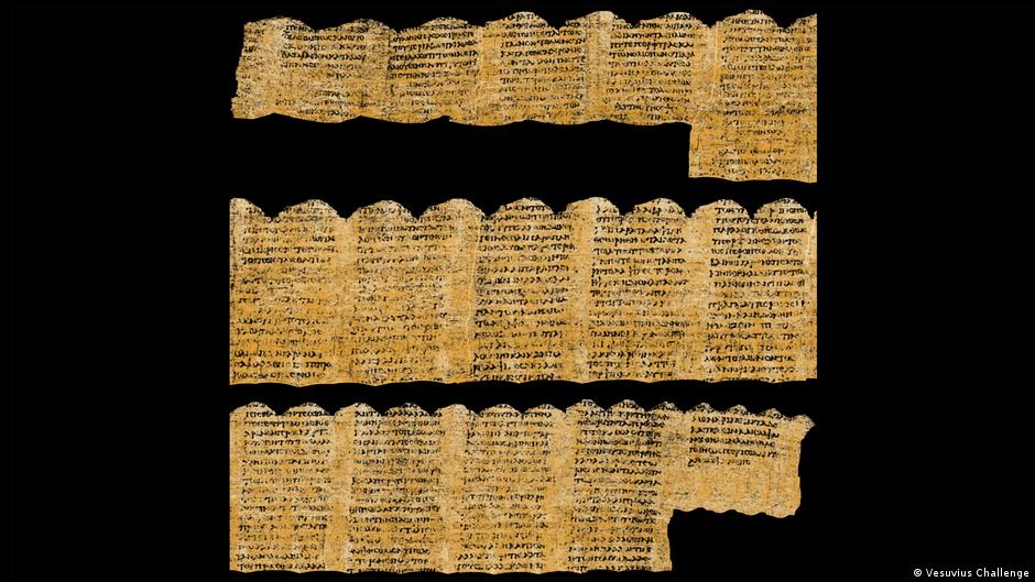 AI helps scientists read 'unreadable' Herculaneum scrolls – DW – 02/07/2024 - Vimarsana News