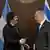 Israel | Javier Milei saluda a Benjamin Netanyahu.
