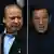 Bildkombo | Nawaz Sharif und Imran Khan