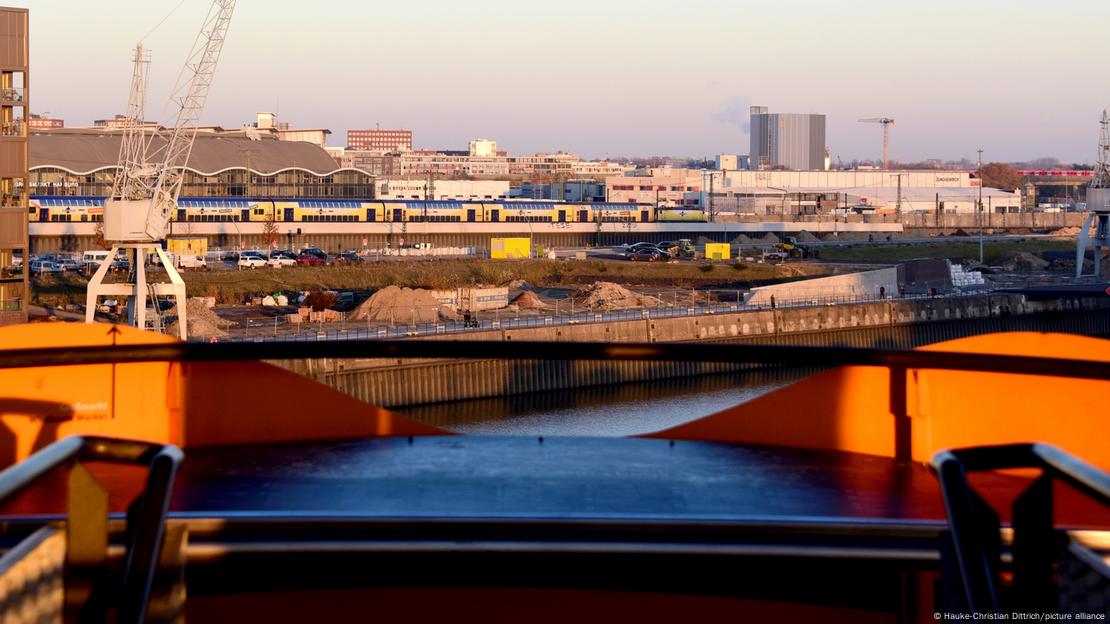 Kantier ndërtimi në Hamburg, HafenCity