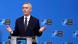 NATO-Generalsekretär Jens Stoltenberg äußert sich in Brüssel vor Journalisten NATO-Generalsekretär Jens Stoltenberg äußert sich in Brüssel vor Journalisten
