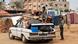 A Palestinian child sits on top of a car filled with things in Rafah as people flee to other parts of Gaza A Palestinian child sits on top of a car filled with things in Rafah as people flee to other parts of Gaza