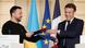 Владимир Зеленский и Эмманюэль Макрон в Париже Владимир Зеленский и Эмманюэль Макрон в Париже