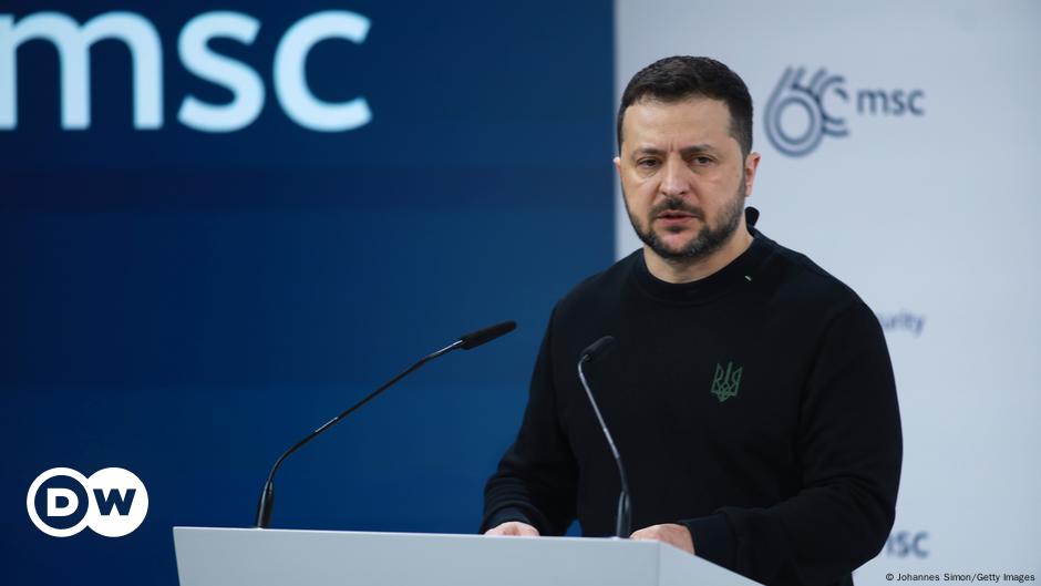 MSC 2024 Ukraine's Zelenskyy rallies leaders for support DW 02/17/2024