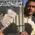 Pakistan Karachi | Wafuasi wa Khan wakiwa na picha yenye mchoro wake