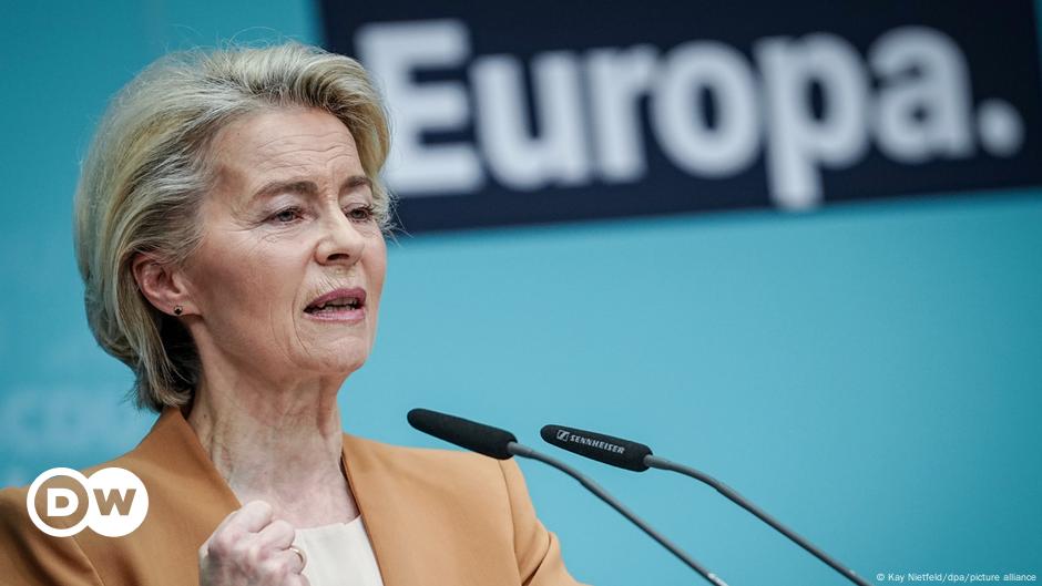 Can Ursula von der Leyen snag a second term in EU’s top job? – DW – 02/25/2024