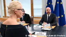 From left to right: Yulia NAVALNAYA, Charles MICHEL (President of the European Council)
Copyright: European Union
