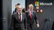 Берлин, 15.02.2024. Канцлер Германии Олаф Шольц и глава корпорации Microsoft Брэд Смит в ее представительстве в столице ФРГ Берлин, 15.02.2024. Канцлер Германии Олаф Шольц и глава корпорации Microsoft Брэд Смит в ее представительстве в столице ФРГ
