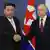 Russischer Präsident Wladimir Putin und Nordkoreas Machthaber Kim Jong Un