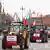 Трактори під час протесту польських аграріїв у Гданську, 20 лютого 2024 року