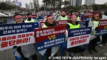韩国政府下令罢工实习医生必须复工