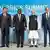 Foto de grupo de los jefes de Gobierno de los países BRICS en la 15ª Cumbre de los BRICS.