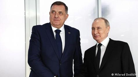 Milorad Dodik i Vladimir Putin 