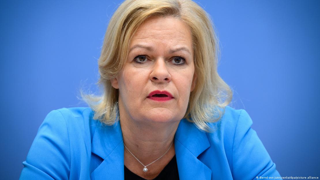 Alman İçişleri Bakanı Nancy Faeser
