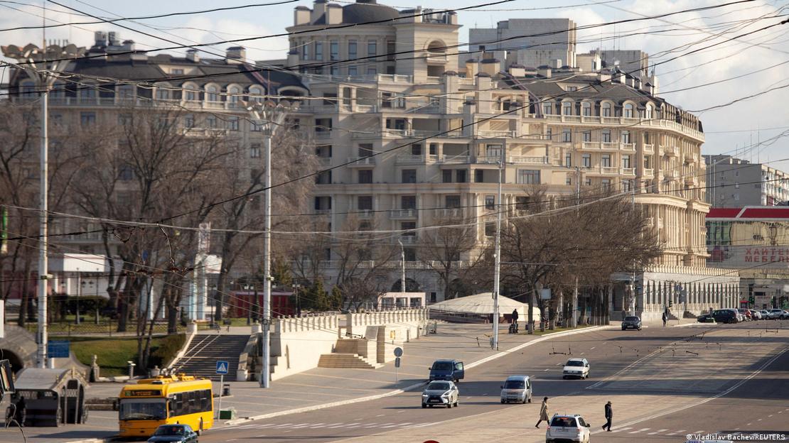 Pamje nga kryeqyteti i Transnistrise, Tiraspol