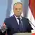  Poland's Prime Minister Donald Tusk attends a press conference in Warsaw, Poland