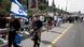 Manifestación en Israel por la liberación de los rehenes secuestrados por Hamás. 