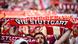 Un aficionado con una bufanda del VfB Stuttgart. Un aficionado con una bufanda del VfB Stuttgart.