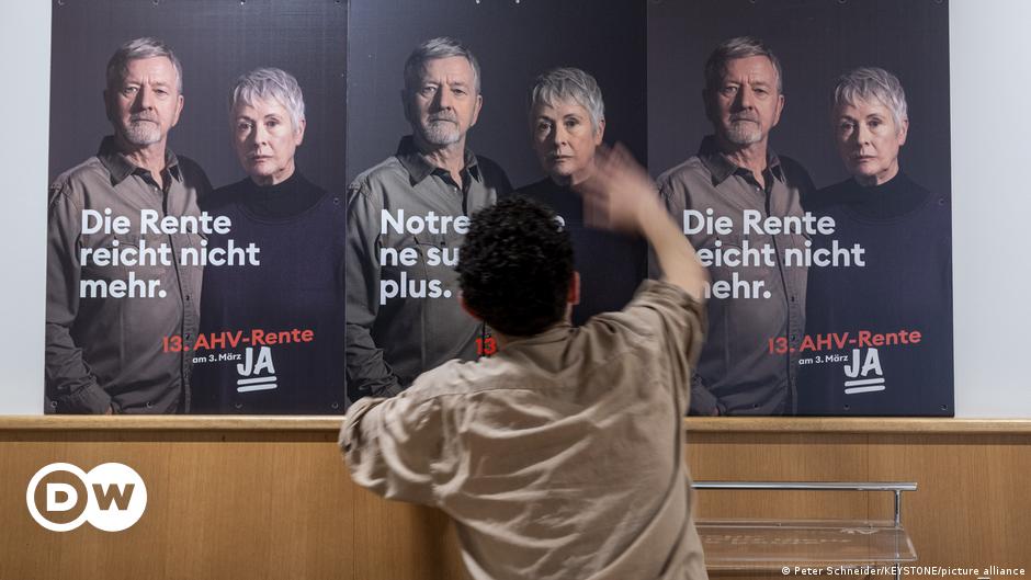 Schweizer votieren für 13. Rentenzahlung