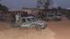 Nigeria army trucks are park in an area were gunmen kidnapped school childre. Nigeria army trucks are park in an area were gunmen kidnapped school childre.