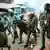 Policías de Kenia desplegados en Nairobi. Imagen referencial.