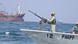 Somalia's maritime police stage patrols against pirates in local waters, on November 26, 2023 Somalia's maritime police stage patrols against pirates in local waters, on November 26, 2023