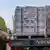 Caminhões levando carga de alimentos para Gaza