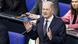 Olaf Scholz speaking in the Bundestag Olaf Scholz speaking in the Bundestag