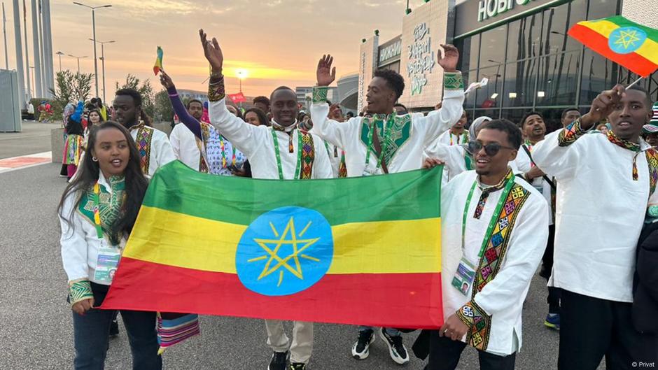 የዓለም ወጣቶች ፌስቲቫል ላይ ኢትዮጵያን ወክለው የተሳተፉ ወጣቶች