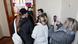 People line up to attend voting during a presidential election in the Pacific port city of Vladivostok, east of Moscow, Russia, Sunday, March 17, 2024. People line up to attend voting during a presidential election in the Pacific port city of Vladivostok, east of Moscow, Russia, Sunday, March 17, 2024.