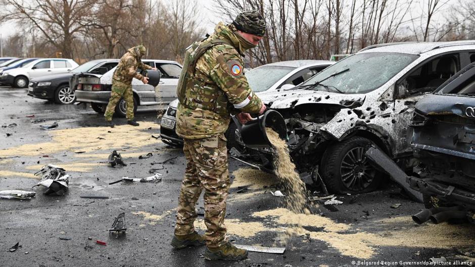 Ukraine updates: Russia's Belgorod hit again amid election